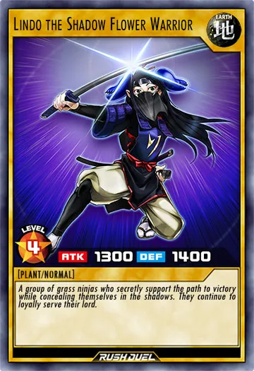Lindo the Shadow Flower Warrior