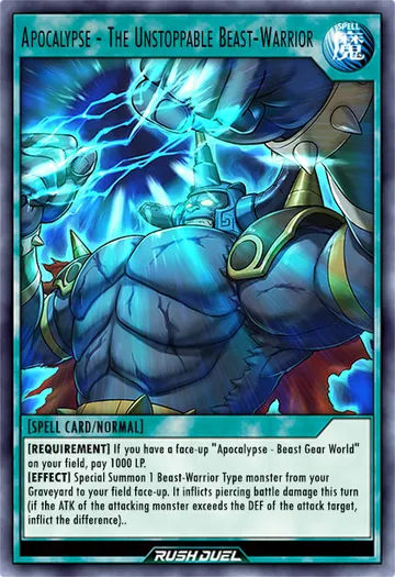 Apocalypse - The Unstoppable Beast-Warrior