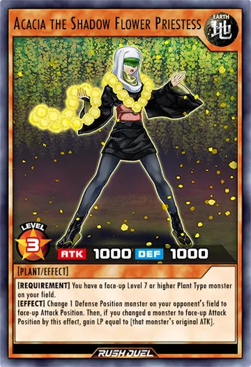 Acacia the Shadow Flower Priestess