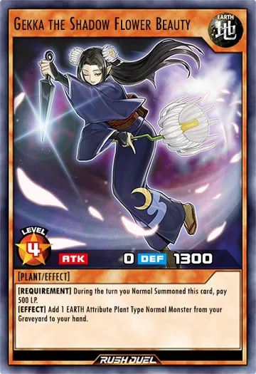 Gekka the Shadow Flower Beauty