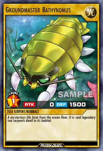 Groundmaster Bathynomus