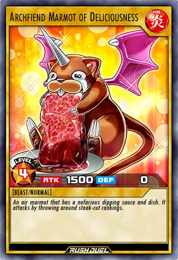 Archfiend Marmot of Deliciousness