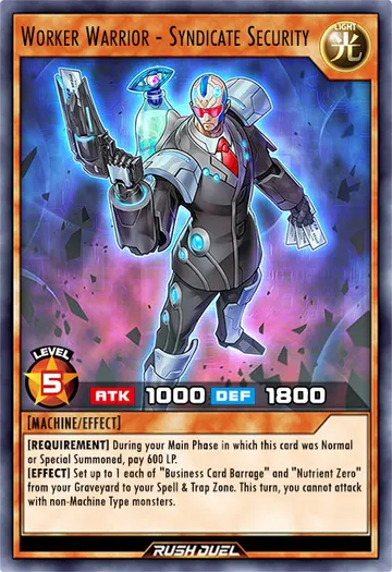Worker Warrior - Syndicate Security