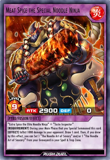 Meat Spice the Special Noodle Ninja