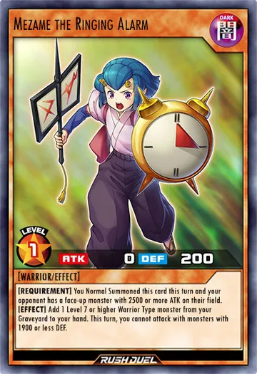 Mezame the Ringing Alarm