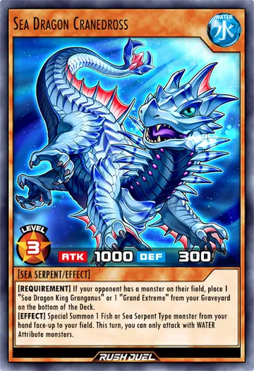 Sea Dragon Cranedross