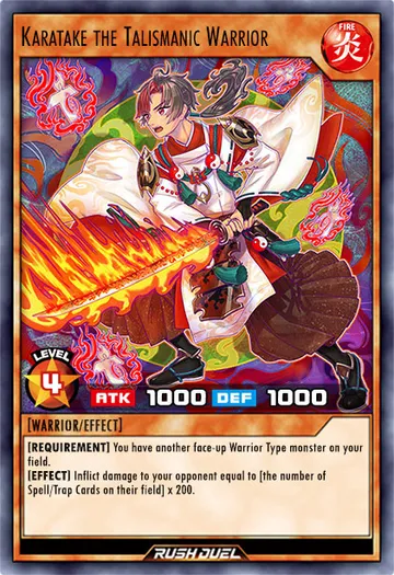 Karatake the Talismanic Warrior