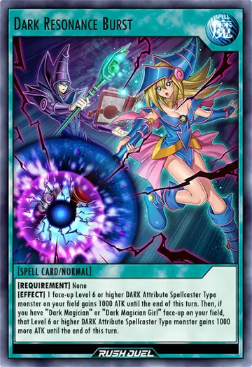 Dark Resonance Burst