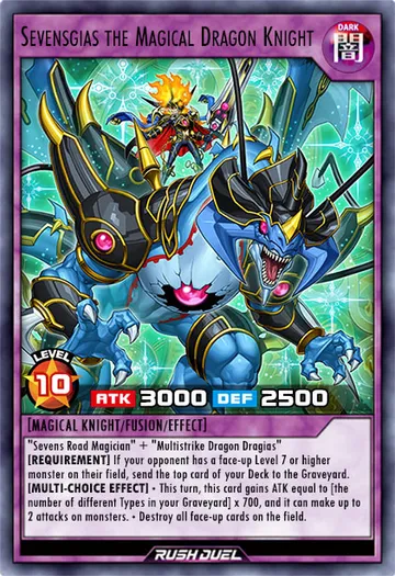 Sevensgias the Magical Dragon Knight