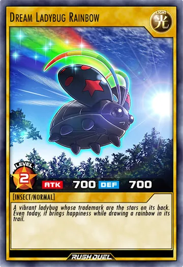 Dream Ladybug Rainbow