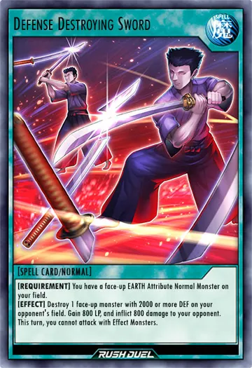 Defense Destroying Sword