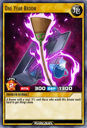 One Year Broom