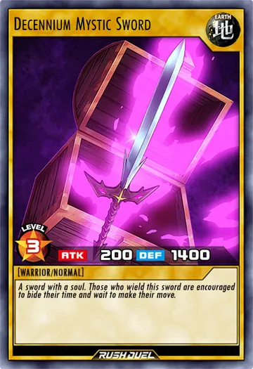 Decennium Mystic Sword
