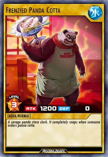 Frenzied Panda Cotta