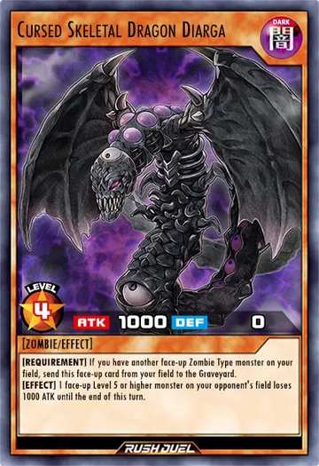 Cursed Skeletal Dragon Diarga