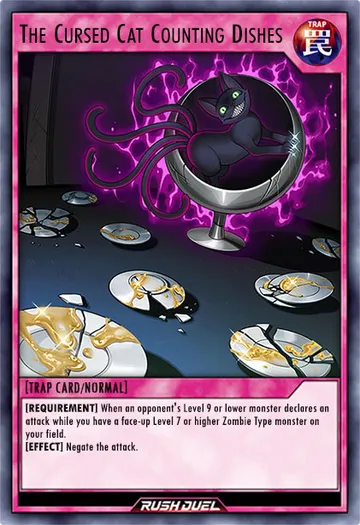 The Cursed Cat Counting Dishes