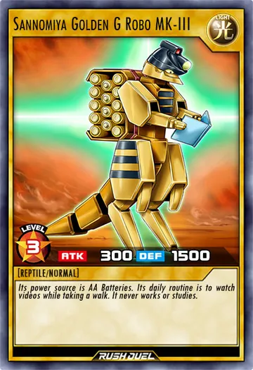 Sannomiya Golden G Robo MK-III