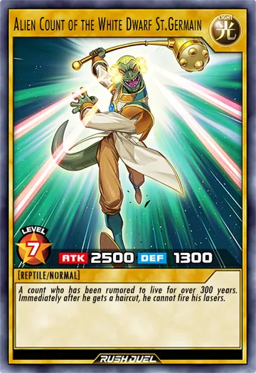 Alien Count of the White Dwarf, St. Germain