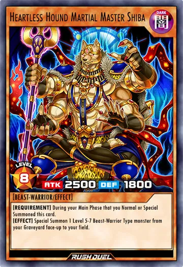 Heartless Hound Martial Master Shiba