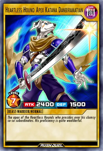 Heartless Hound Apex Katana Danbiramatian