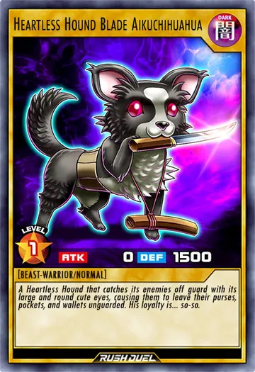 Heartless Hound Blade Aikuchihuahua