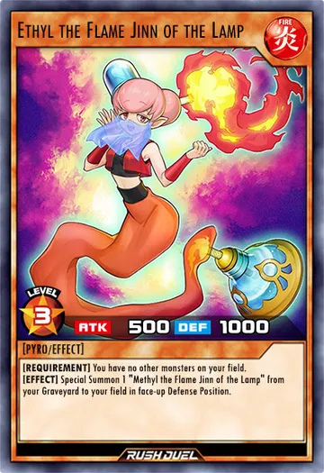 Ethyl the Flame Jinn of the Lamp