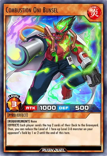 Combustion Oni Bunsel