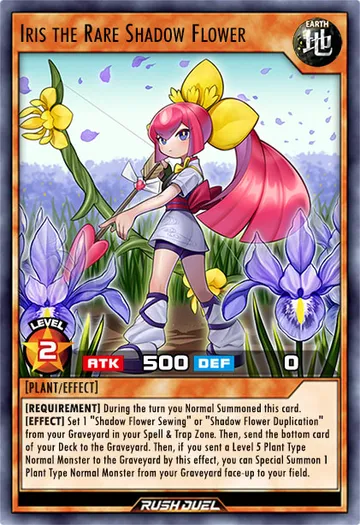 Iris the Rare Shadow Flower