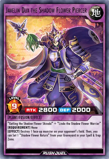 Javelin Dux the Shadow Flower Piercer
