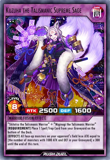 Kuzuha the Talismanic Supreme Sage