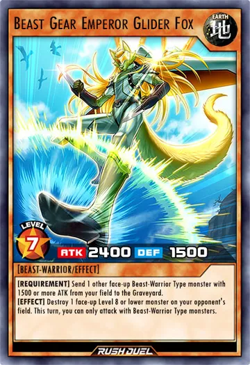 Beast Gear Emperor Glider Fox