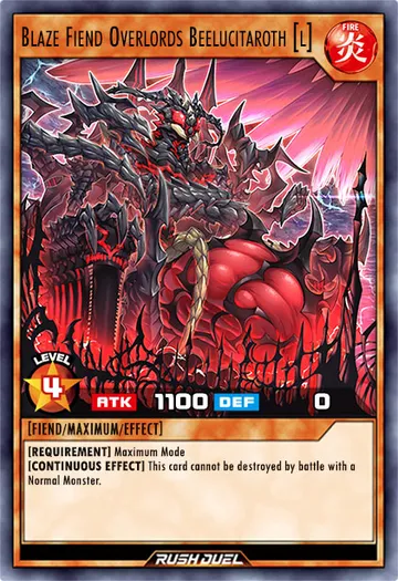 Blaze Fiend Overlords Beelucitaroth (L)