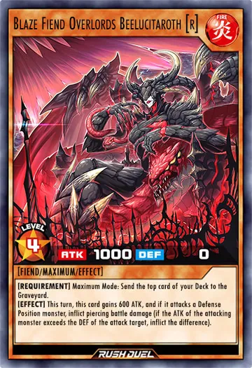Blaze Fiend Overlords Beelucitaroth (R)