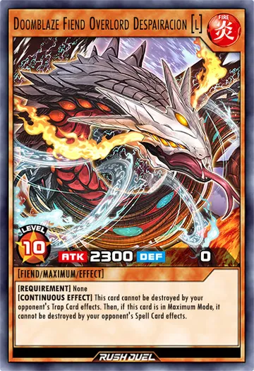 Doomblaze Fiend Overlord Despairacion (L)