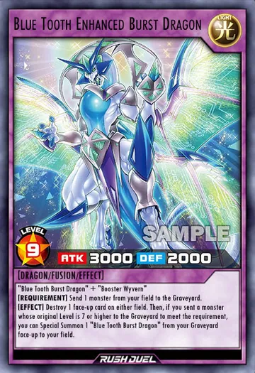 Blue-Fang Enhanced Burst Dragon
