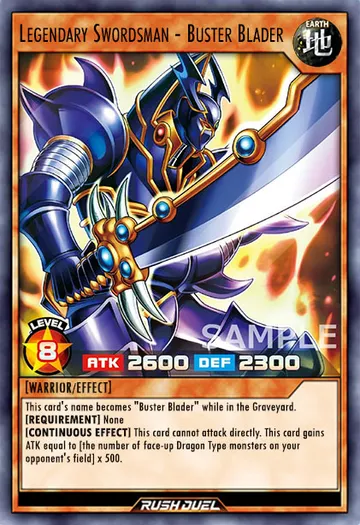 Legendary Swordsman - Buster Blader
