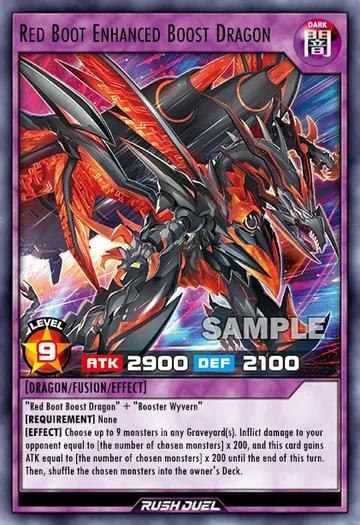Red-Boot Enhanced Boost Dragon