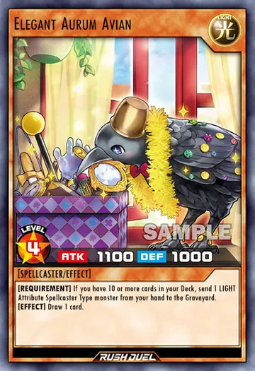 Elegant Aurum Avian