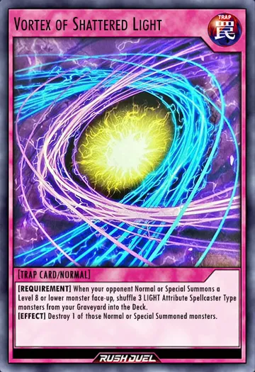 Vortex of Shattered Light