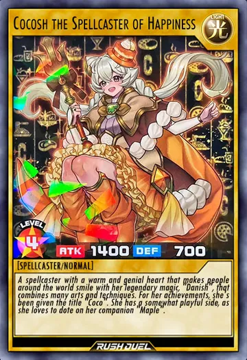 Cocosh the Spellcaster of Happiness