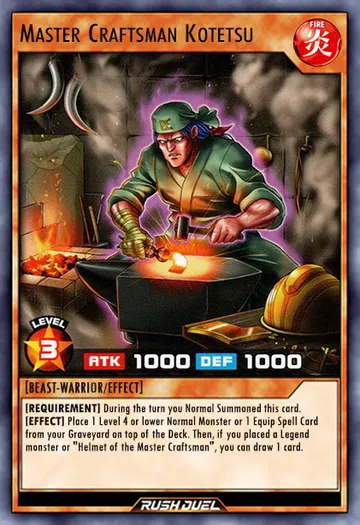 Master Craftsman Kotetsu
