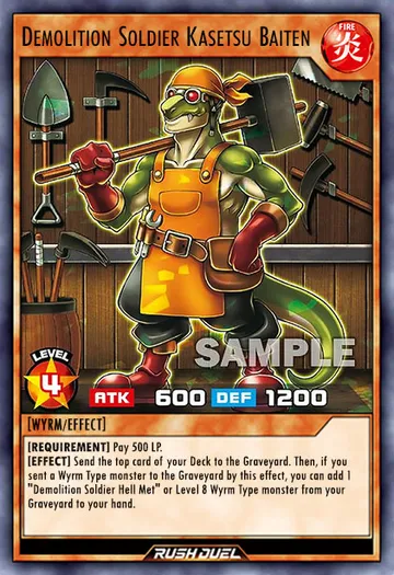 Demolition Soldier Kasetsu Baiten