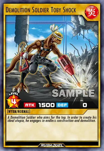 Demolition Soldier Toby Shock
