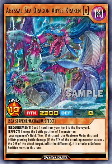Abyssal Sea Dragon Abyss Kraken (R)
