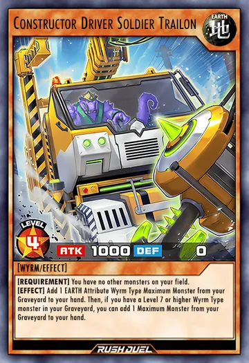 Constructor Driver Soldier Trailon