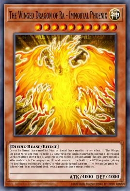The Winged Dragon of Ra - Immortal Phoenix