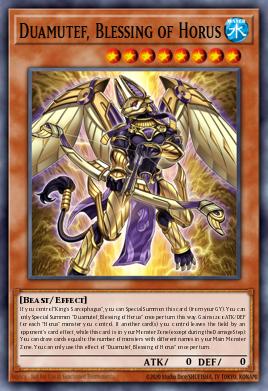 Duamutef, Blessing of Horus