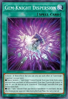 Gem-Knight Dispersion