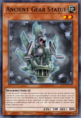 Ancient Gear Statue