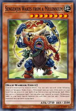 Sengenjin Wakes from a Millennium